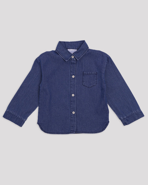 CAMASA ALBASTRA DIN DENIM